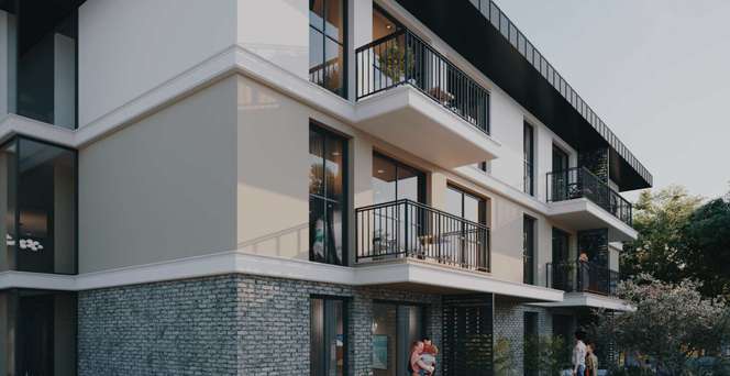 Квартира 2+1 в жилом комплексе с живописной природой